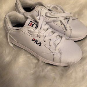 Brand New Fila Reunioun Leather Low Top Court Shoe